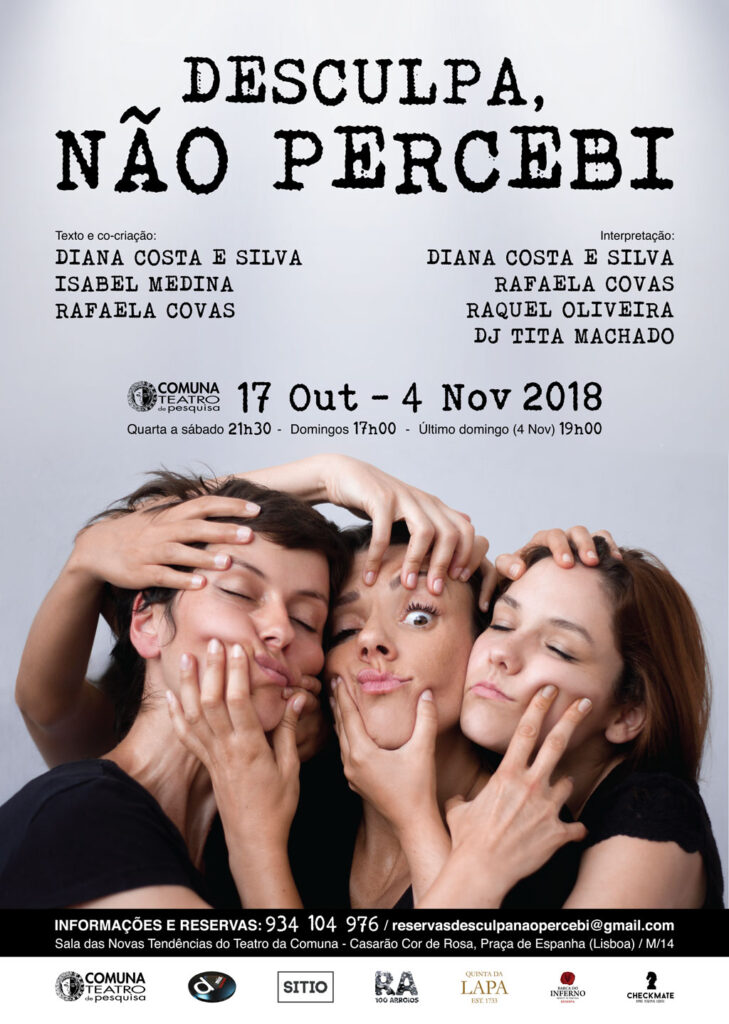 Desculpa, não percebi