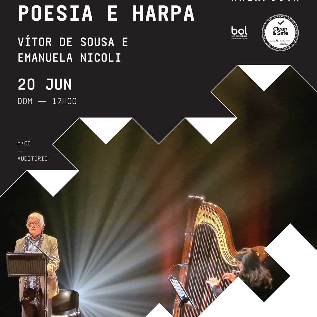 RECITAL DE POESIA E HARPA